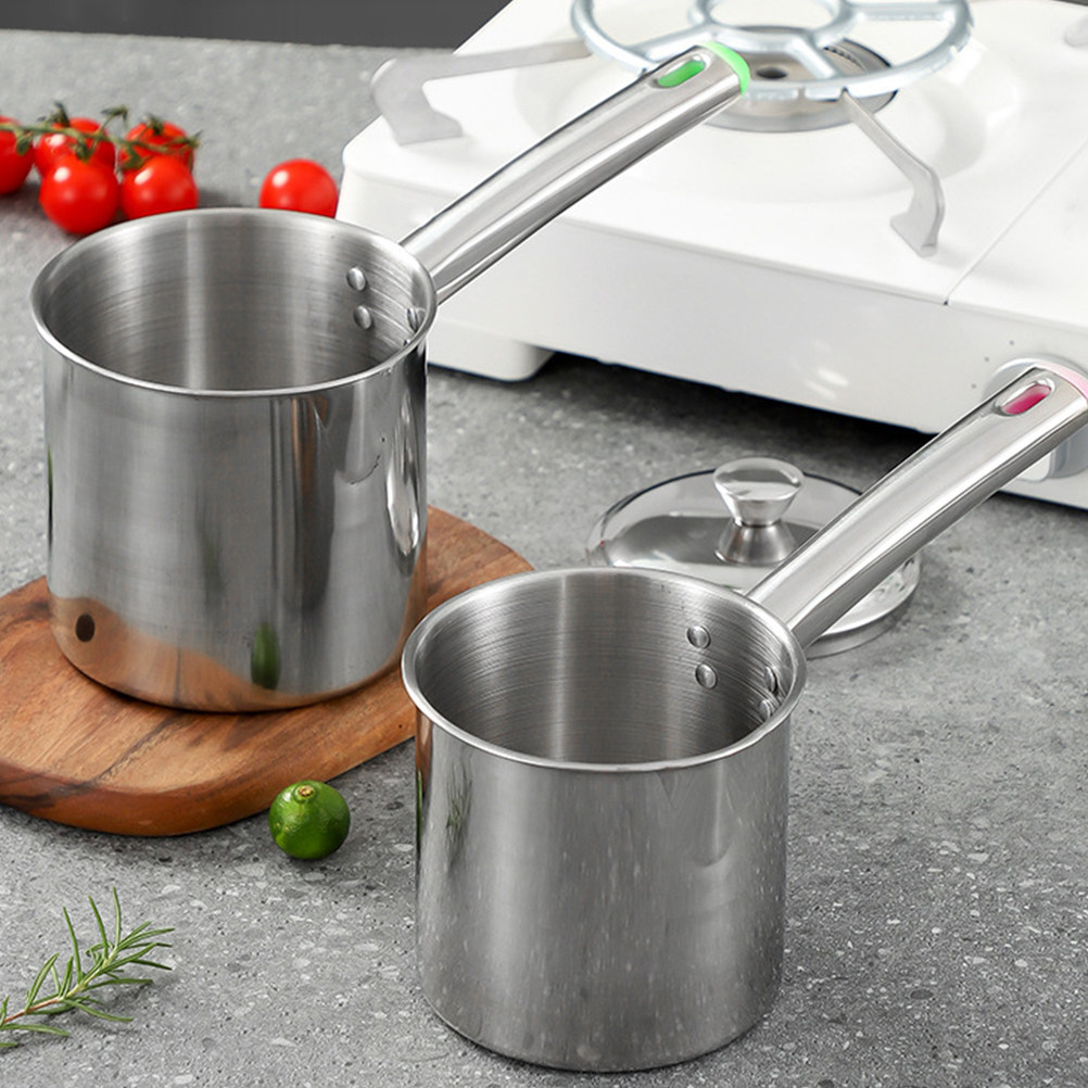 Deep Fryer Stainless - 1 مجموعة قدر قلي عميق من
