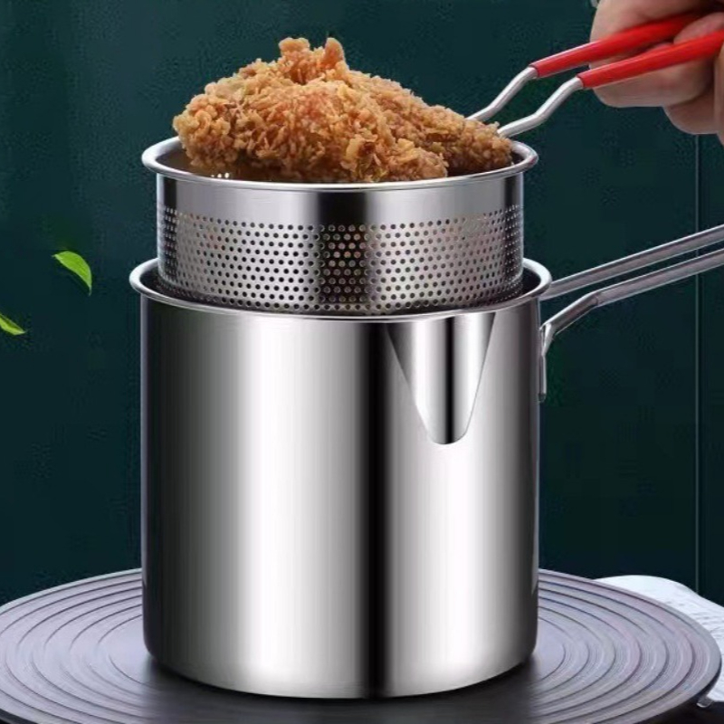 Deep Fryer Stainless - مقلاة عميقة من الفولاذ المقاوم للصدأ