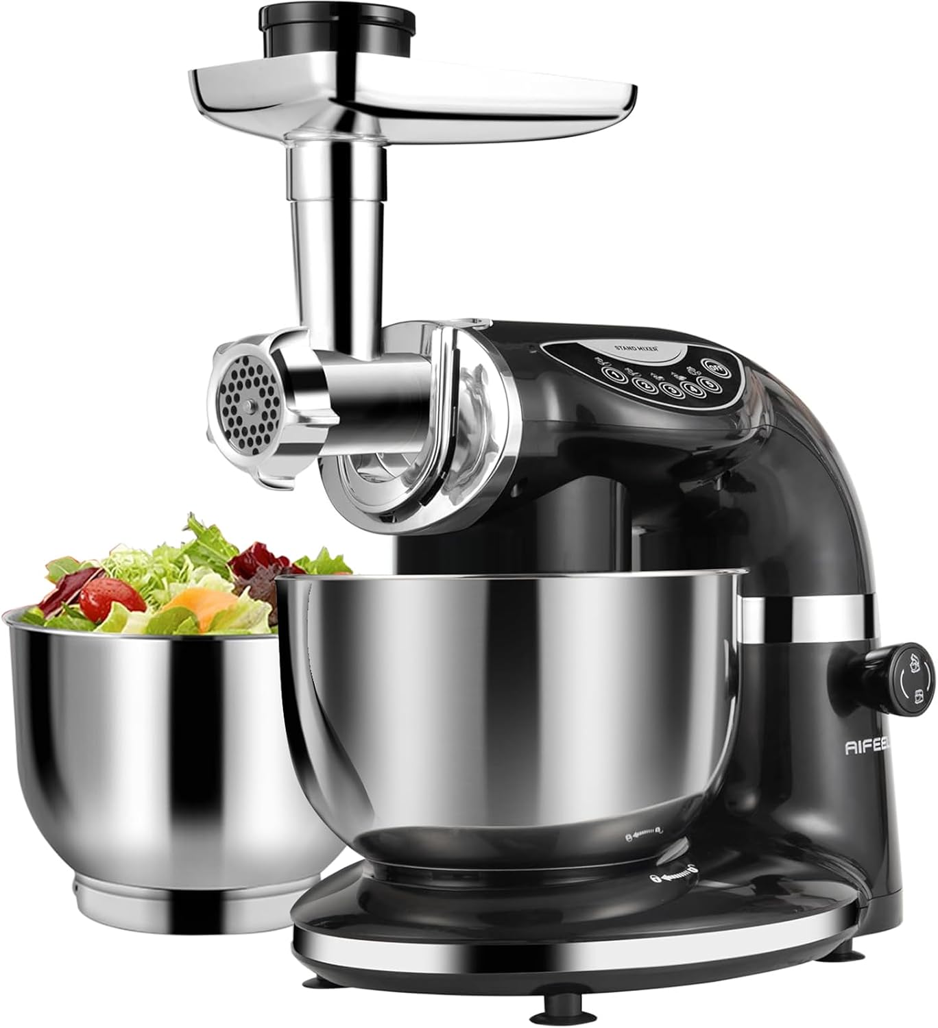 Stand Mixer Bowl - خلاط طعام كهربائي أسود بسعة 85