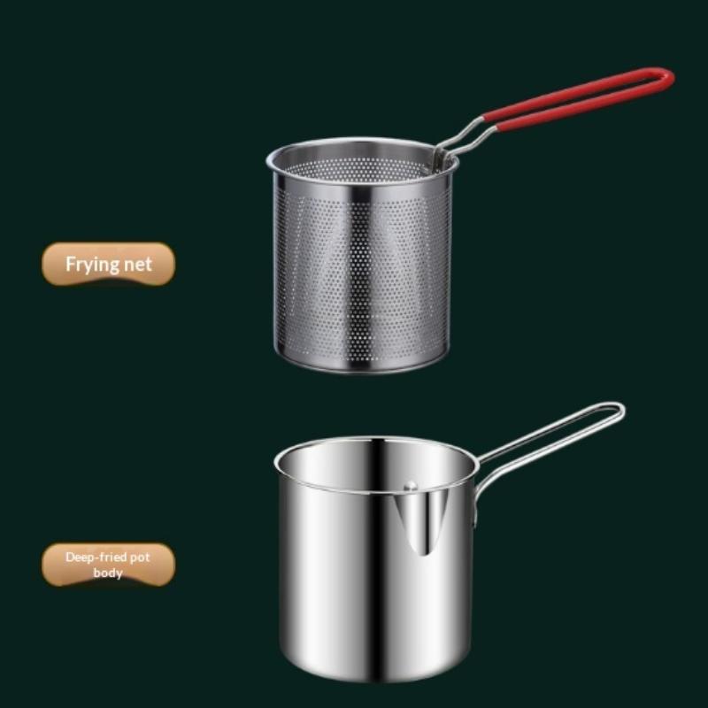 Deep Fryer Stainless - وعاء قلي عميق من الستانلس ستيل