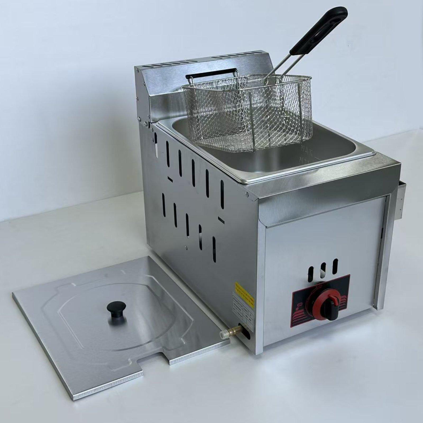Deep Fryer Stainless - قلاية عميقة تجارية سهلة الصيانة من