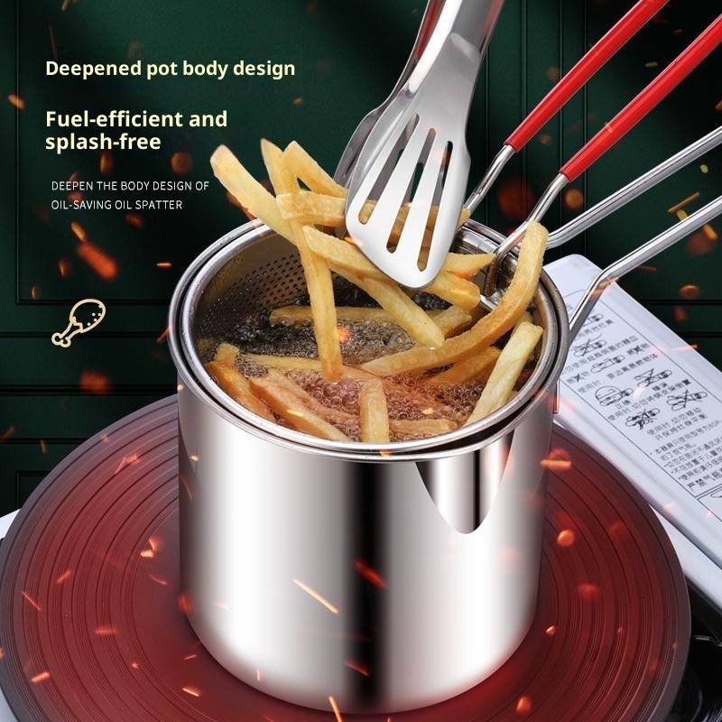 Deep Fryer Stainless - مقلاة عميقة جديدة مصنوعة من الفولاذ
