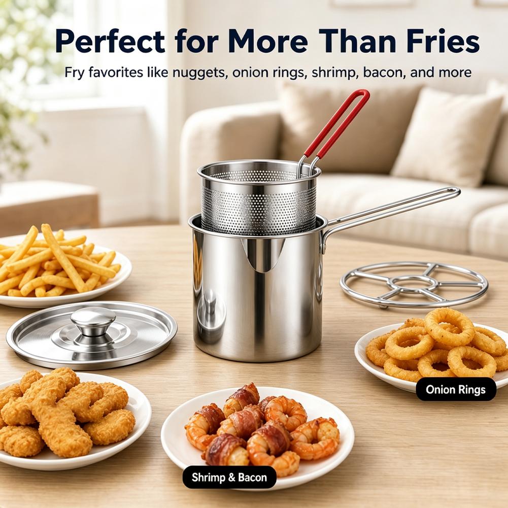 وعاء قلي عميق من الفولاذ المقا - مراجعة Deep Fryer Stainless وسعره