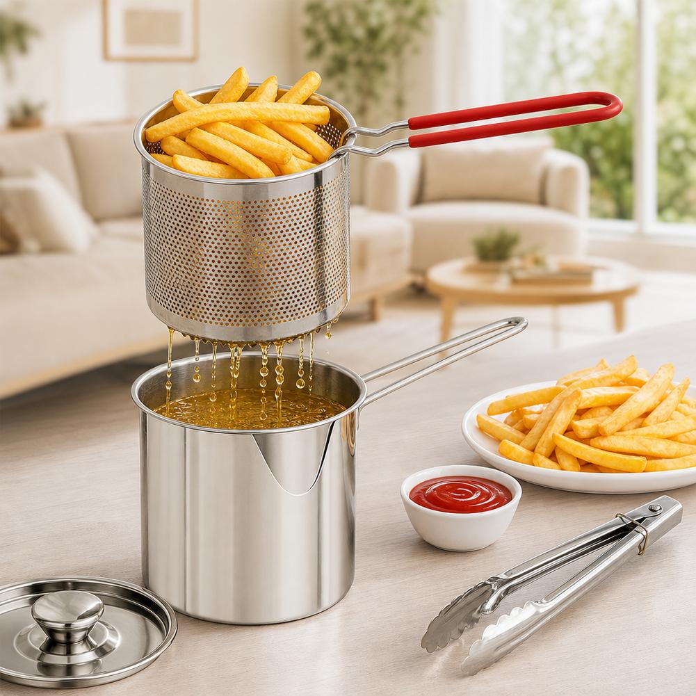 وعاء قلي عميق من الفولاذ المقا - مراجعة Deep Fryer Stainless وسعره