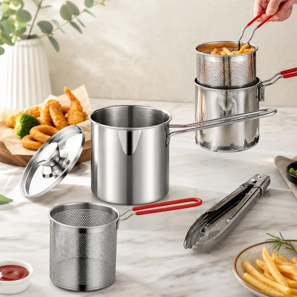 وعاء قلي عميق من الفولاذ المقا - مراجعة Deep Fryer Stainless وسعره