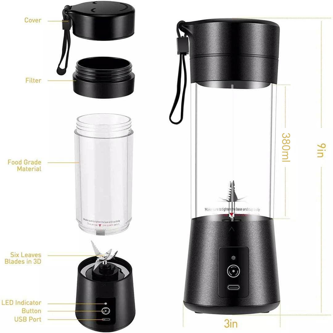 خلاط محمول قابل لإعادة الشحن ب - مراجعة Kitchen Appliances Usa وسعره
