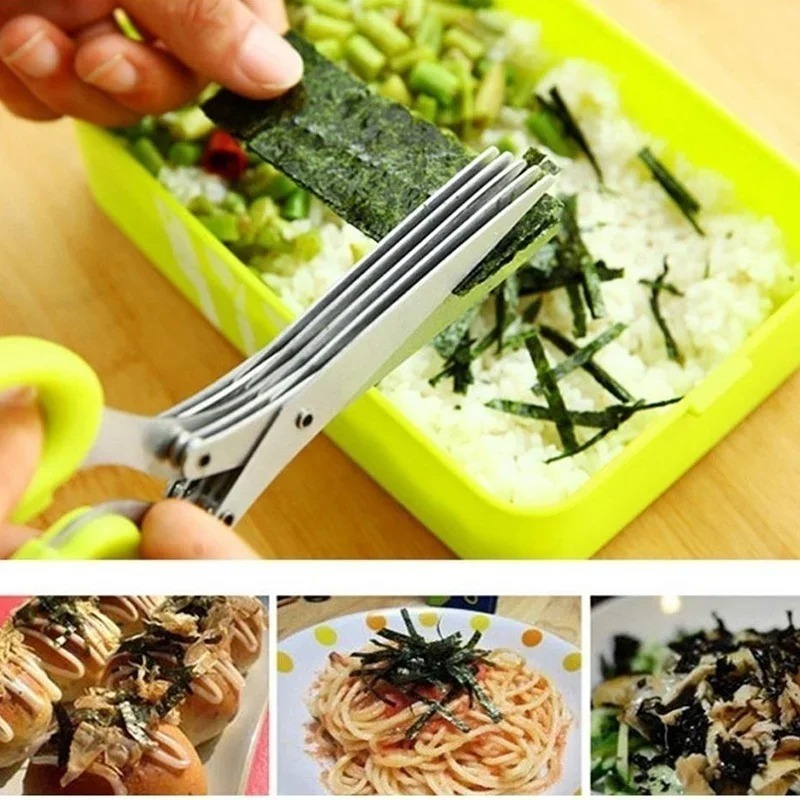 مقص مطبخ متعدد الطبقات من الفو - مراجعة Kitchen Appliances Green وسعره