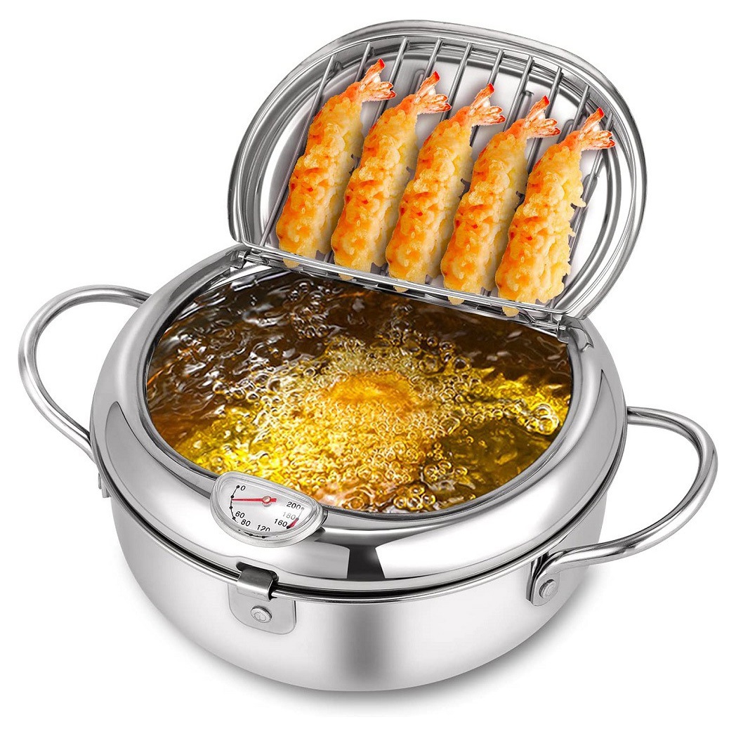 مقلاة قلي من الفولاذ المقاوم ل - مراجعة Deep Fryer Stainless وسعره