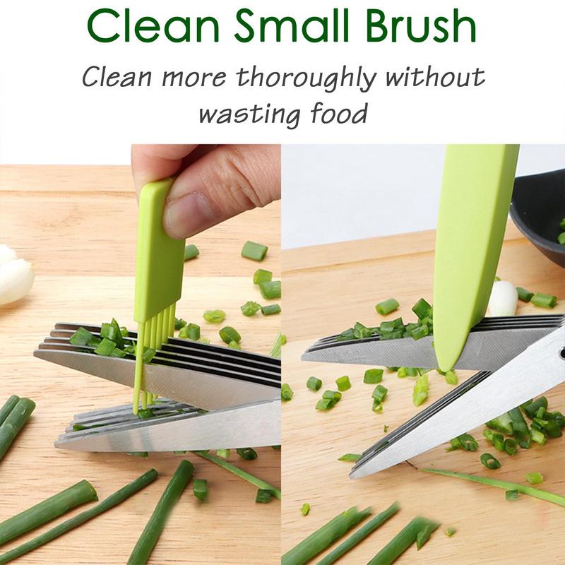 مقص متعدد الطبقات من الفولاذ ا - مراجعة Kitchen Appliances Green وسعره