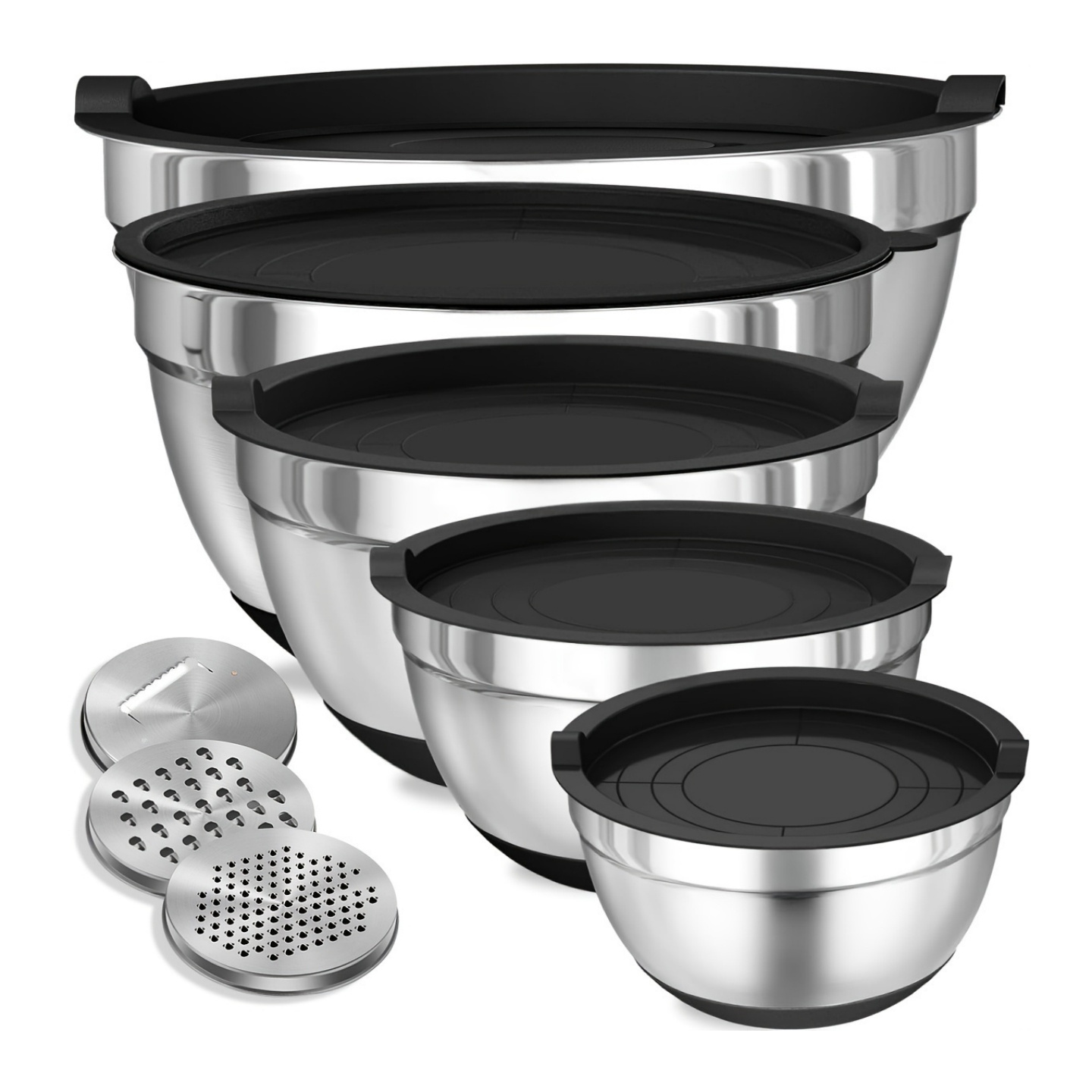 أوعية مزج بأغطية محكمة الغلق ، - مراجعة Stand Mixer Bowl وسعره