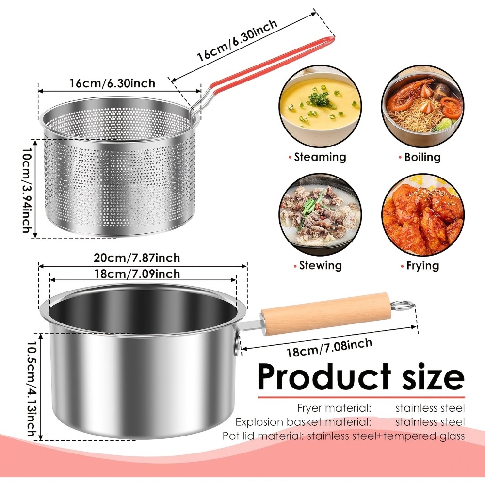 مقلاة عميقة من الفولاذ المقاوم - مراجعة Deep Fryer Stainless وسعره