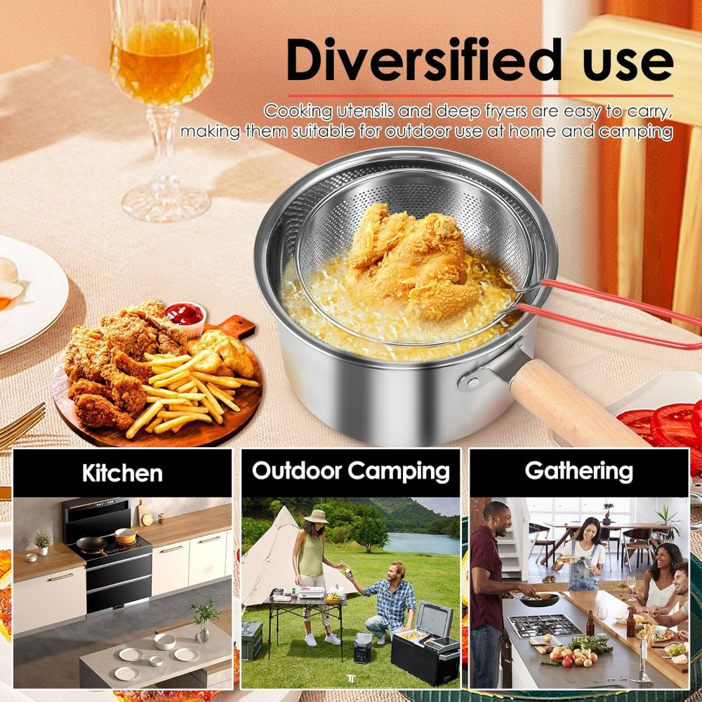 مقلاة عميقة من الفولاذ المقاوم - مراجعة Deep Fryer Stainless وسعره