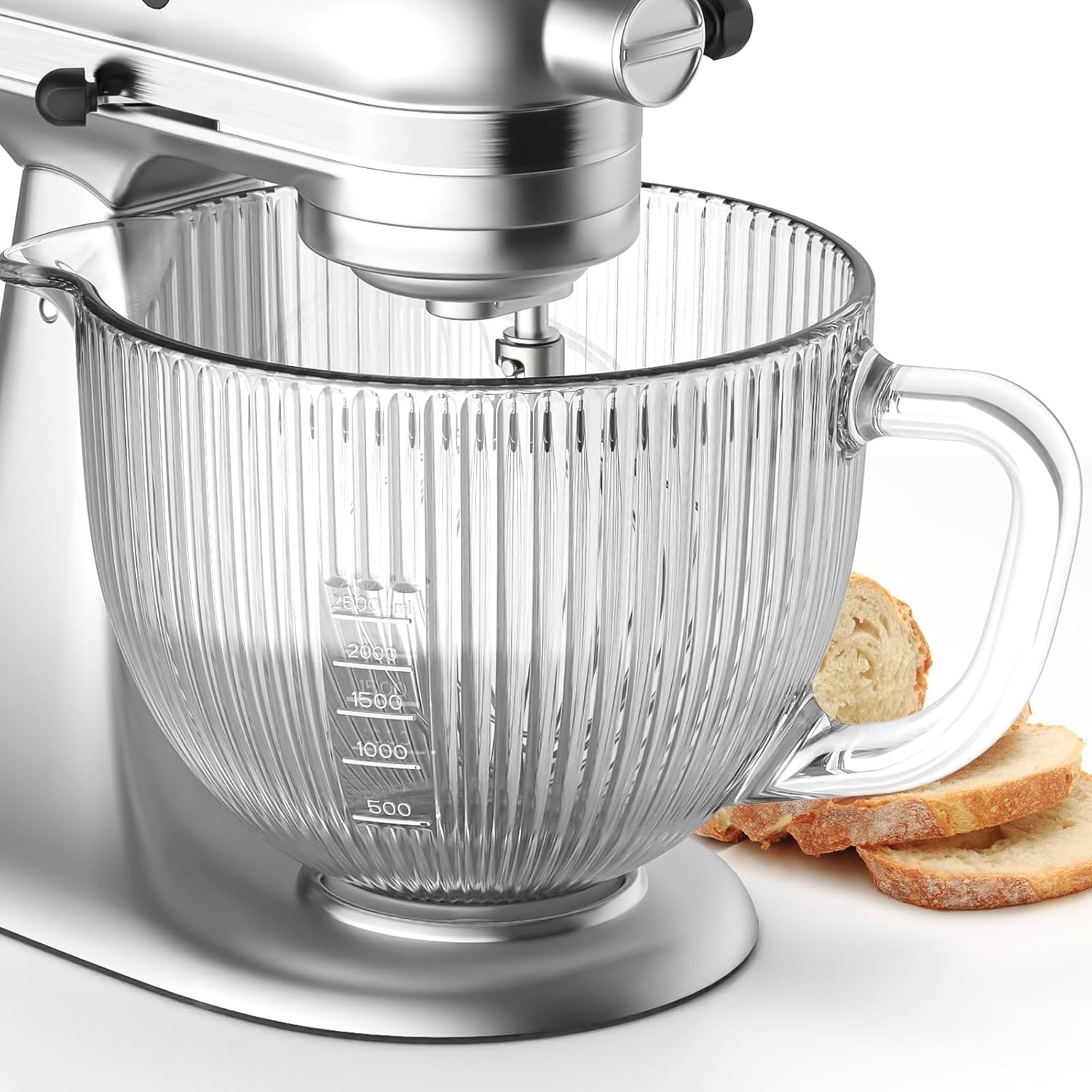 وعاء زجاجي GVODE لخلاط كيتشن ا - مراجعة Stand Mixer Bowl وسعره