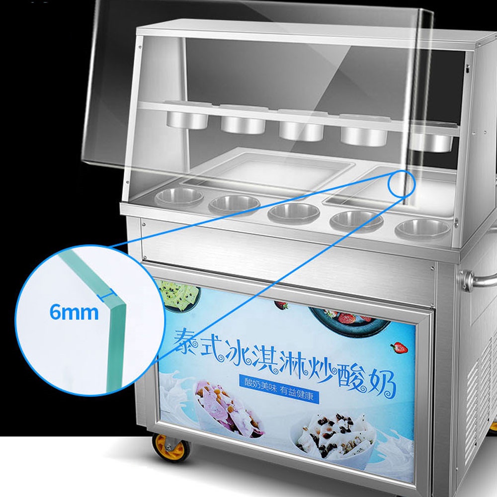 آلة قلي الثلج التجارية الكهربا - مراجعة Yogurt Maker Electric وسعره