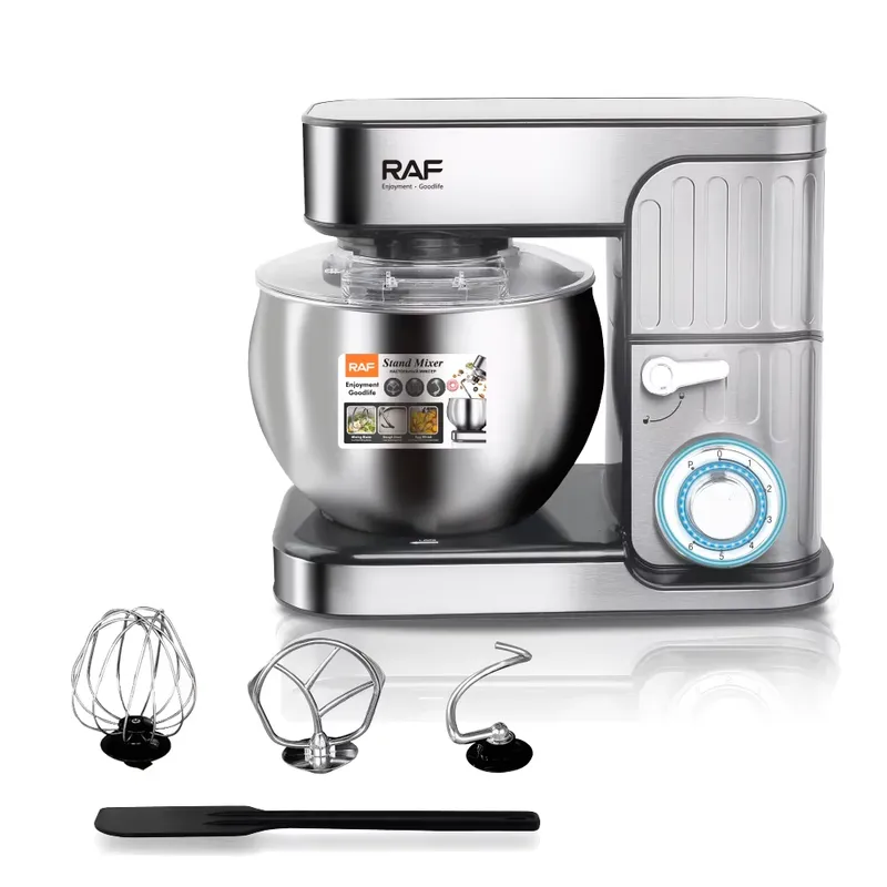 خلاط طعام منزلي RAF 3 في 1 لعج - مراجعة Stand Mixer Bowl وسعره