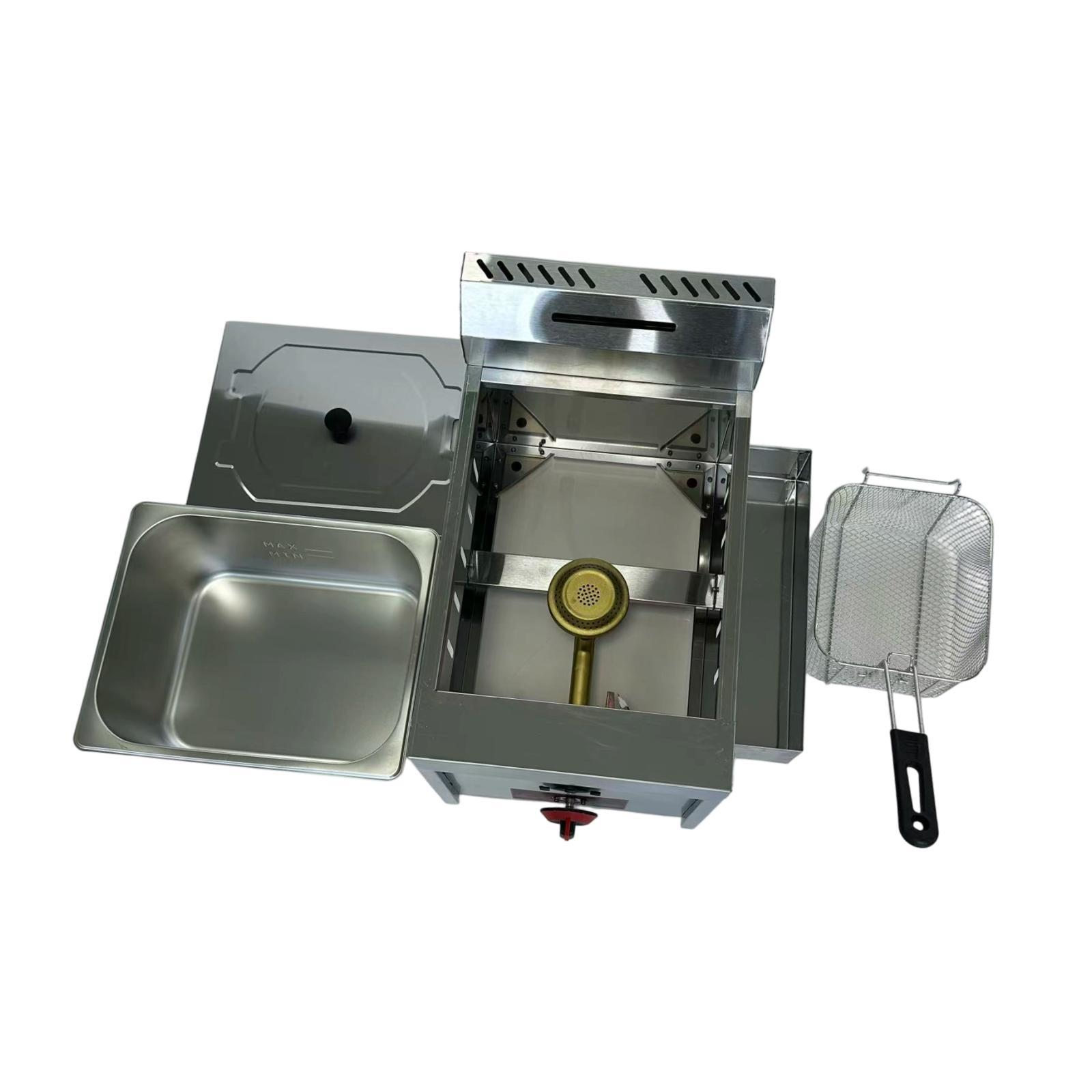 قلاية عميقة تجارية سهلة الصيان - مراجعة Deep Fryer Stainless وسعره