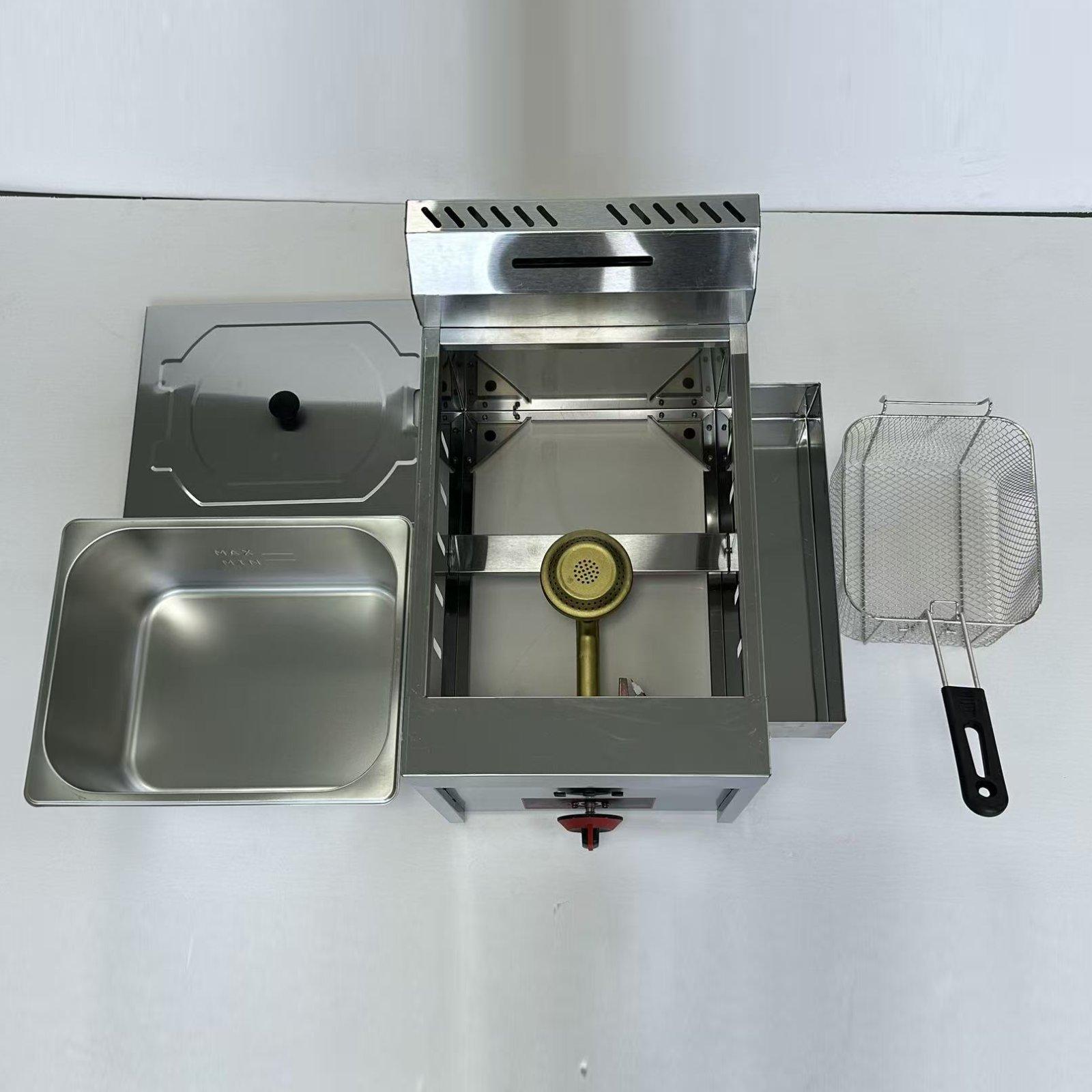 قلاية عميقة تجارية سهلة الصيان - مراجعة Deep Fryer Stainless وسعره