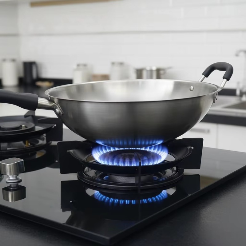 موقد غاز مدمج بلوحت زجاجية سود - مراجعة Kitchen Appliances Usa وسعره